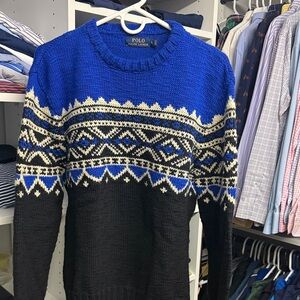Polo Ralph Lauren Men’s Fair Isle Sweater Size Large